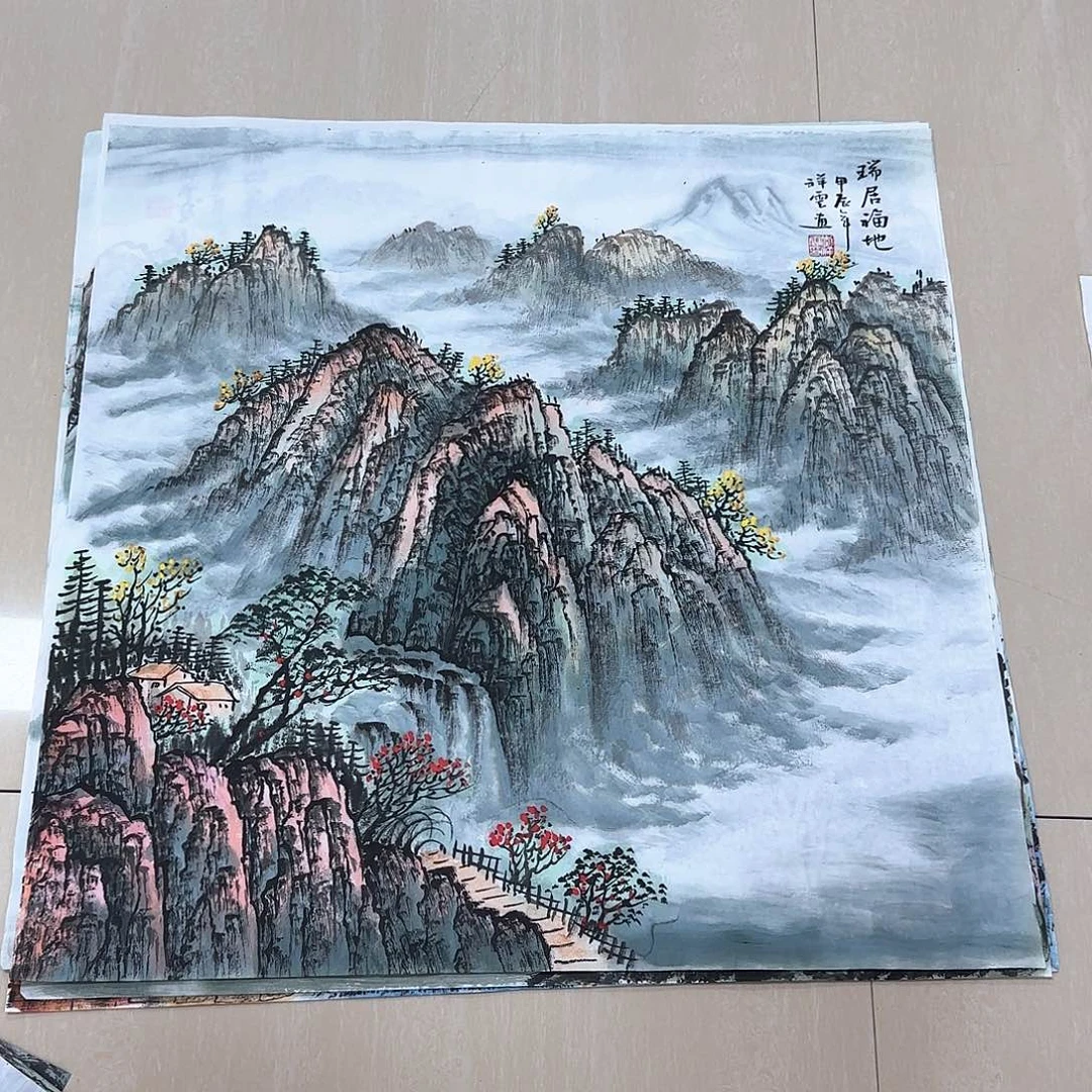 国画国画作品集一个