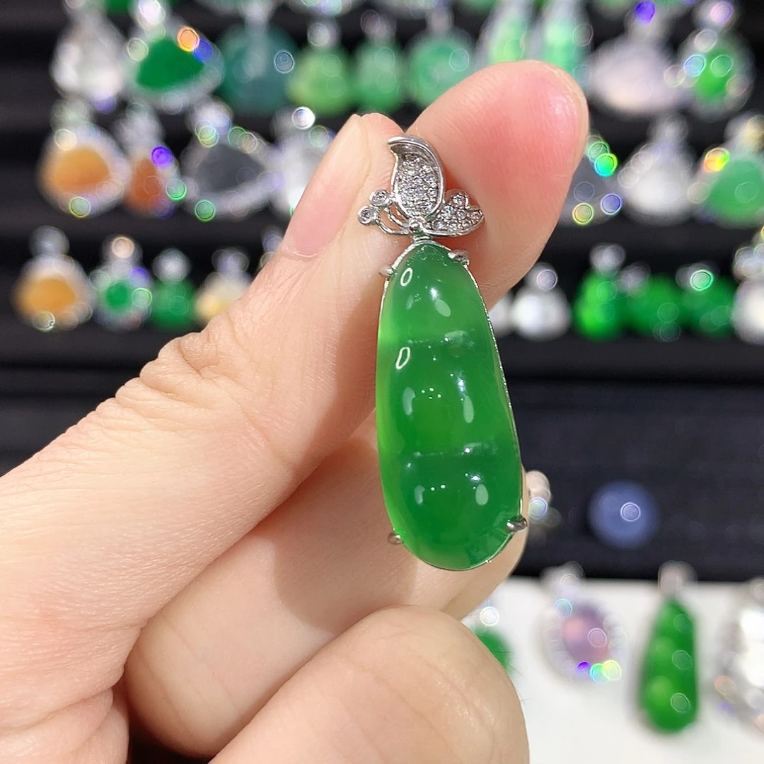 银S925镶嵌颈饰玛瑙/玉髓旖*?