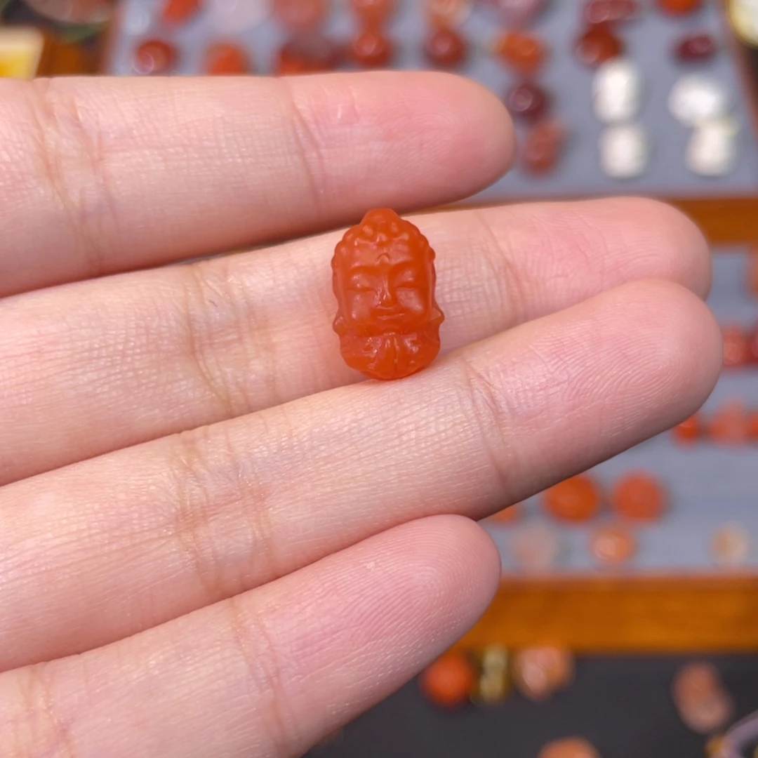 悠***悠南红玛瑙未镶嵌宝宝佛