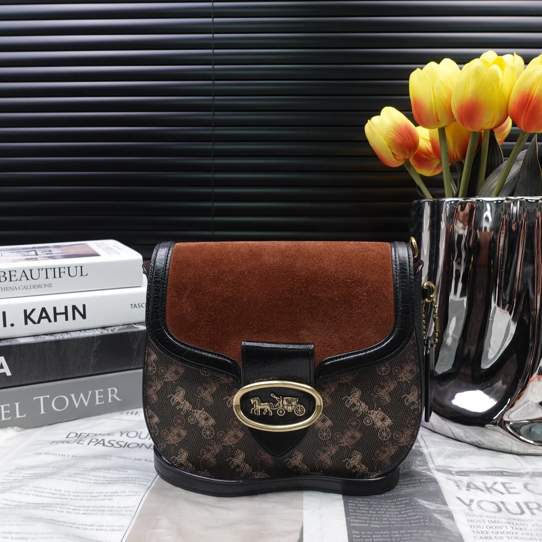 95新 COACH/蔻驰 单肩包/T10336956