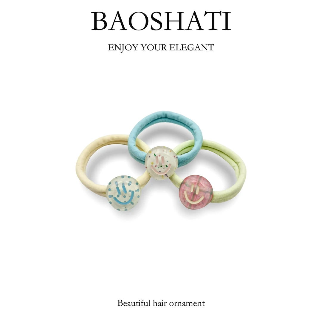 BAOSHATI/宝莎缇F-288韩版牛奶绒发圈