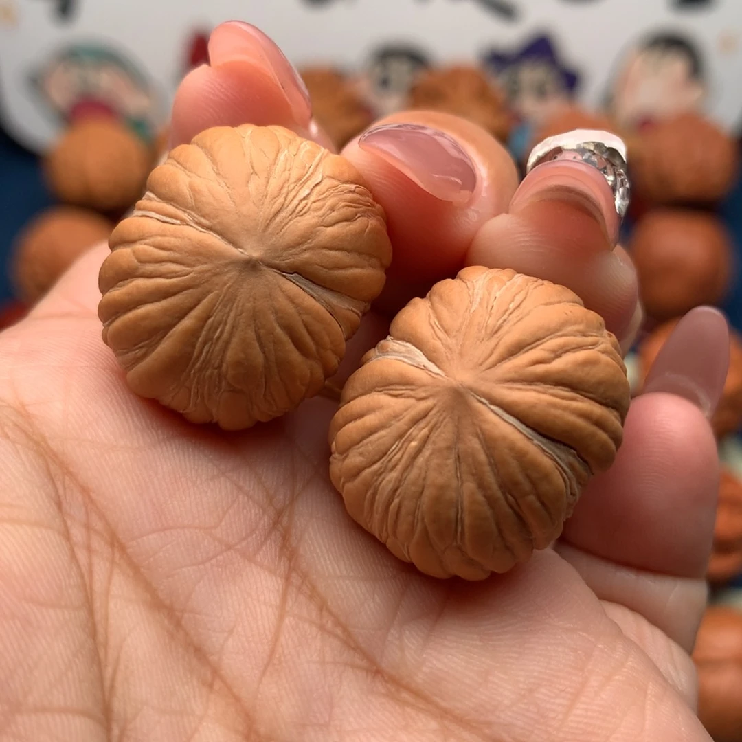 文玩核桃把件金丝南瓜