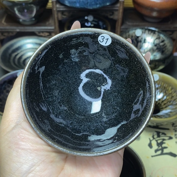 一***爷茶盏建盏主人杯建窑建盏