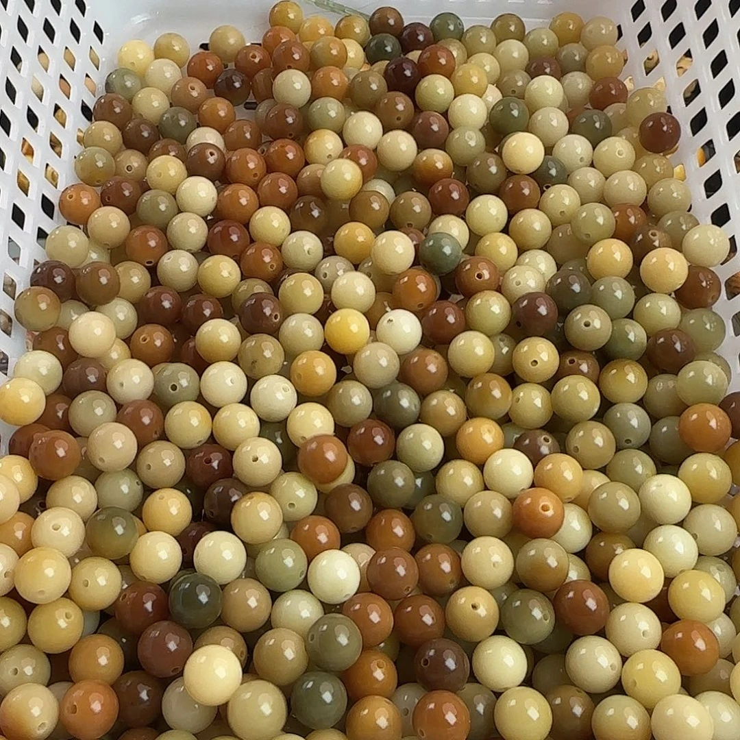 手串菩提根/象牙果卡12非料唐三彩圆780颗