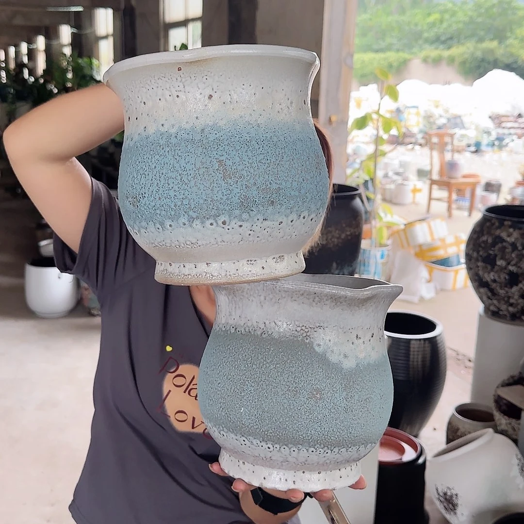 花盆紫砂王嫂花盆1002-1366高20口20