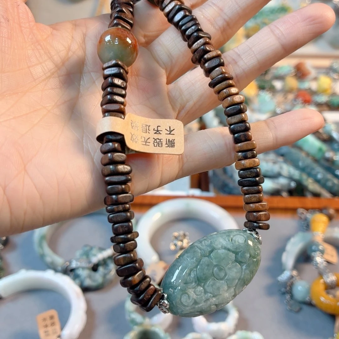 未镶嵌手链翡翠?*팅手串