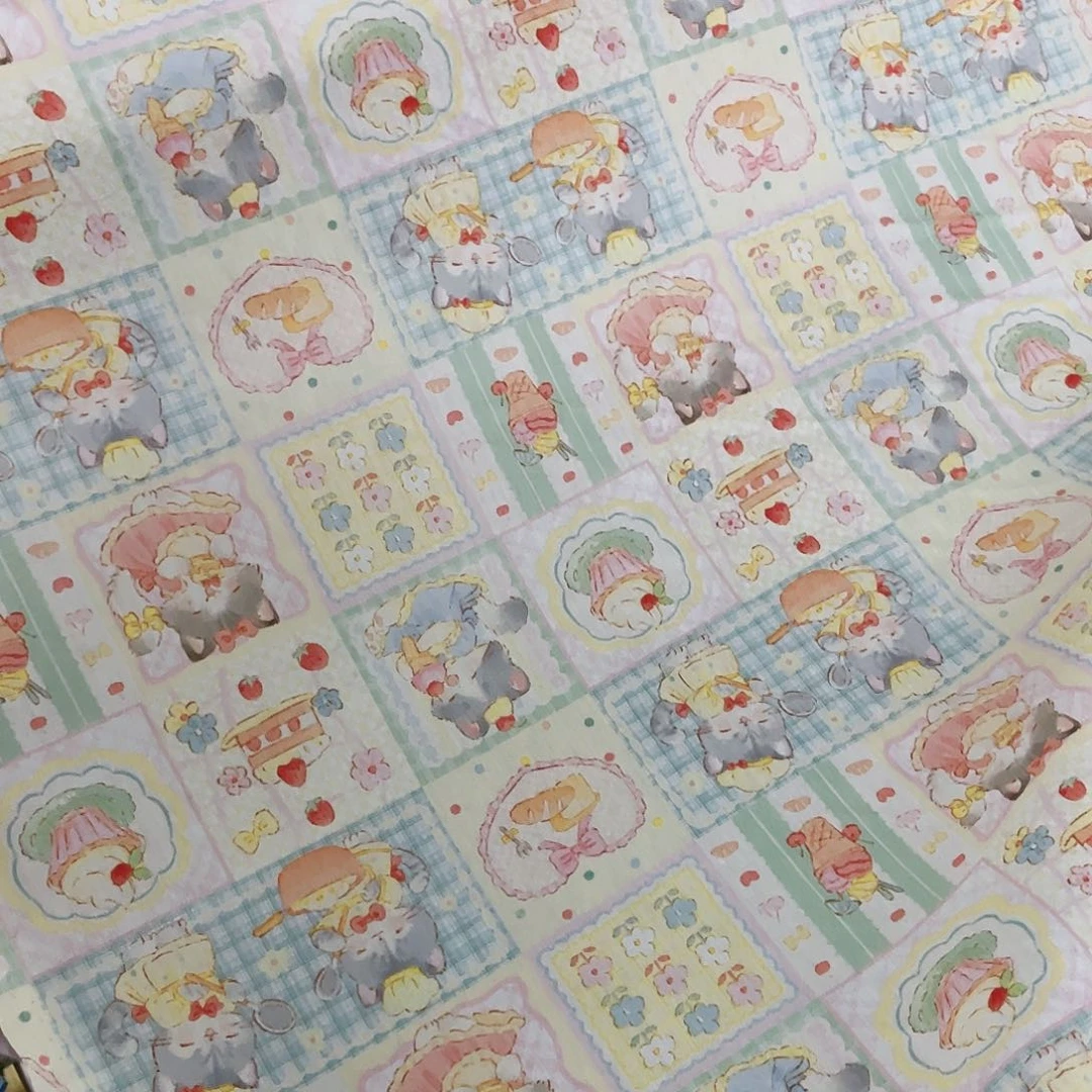 一米价纯棉平布1.1米宽果子布艺41.13