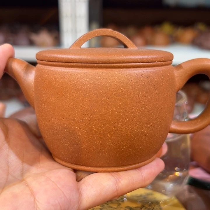 茶壶紫砂五彩汉瓦200cc