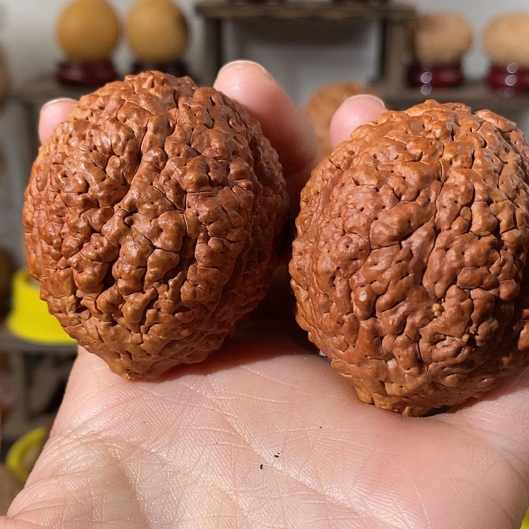 吊坠文玩核桃三瓣脑纹金刚微色不退不换不接受中差评46