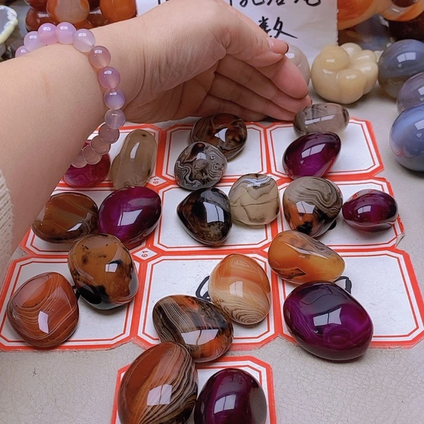 【闪购商品】未镶嵌玛瑙/玉髓珠宝半成品晴****)