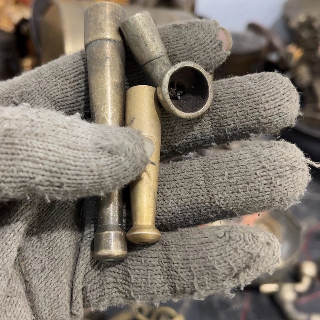 峰***下闪电购铜摆件工艺品