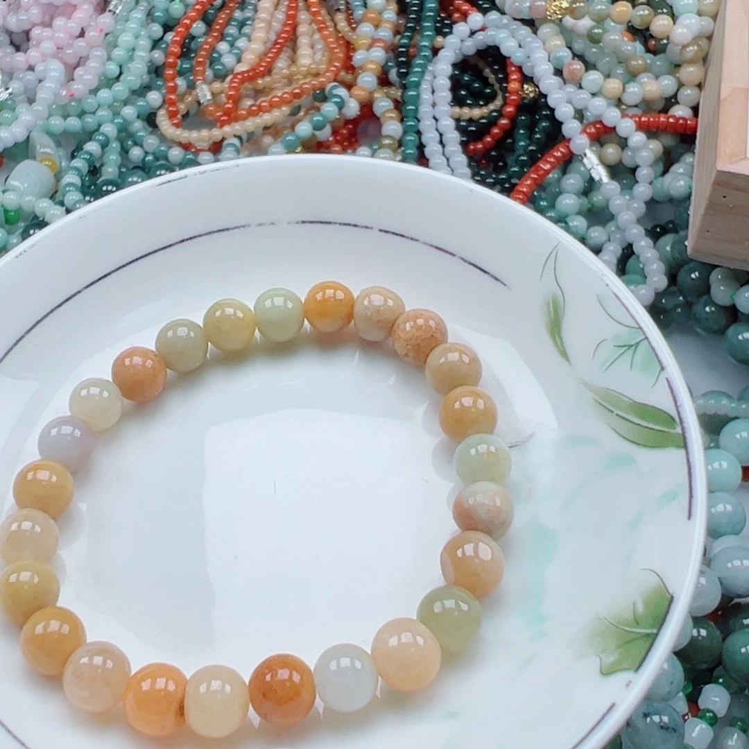 未镶嵌手链翡翠翡翠