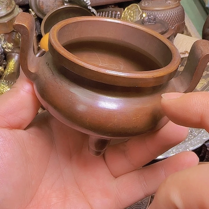铜器办公室茶室摆件