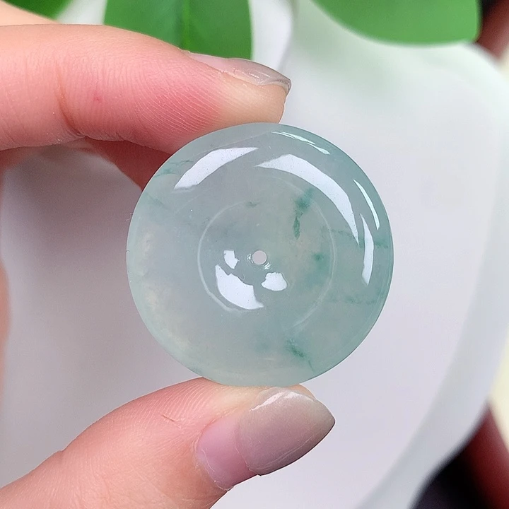 颈饰未镶嵌翡翠29.1-5.7mm