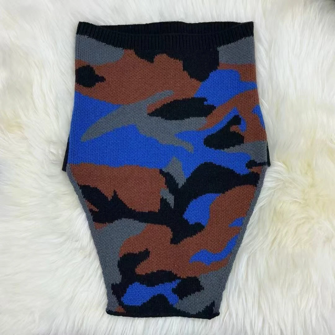 全新未使用 Prada/普拉达 百分之70绵羊毛百分之30山羊绒围脖带吊