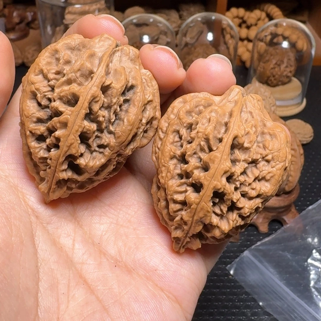 文玩核桃把件罗汉锤