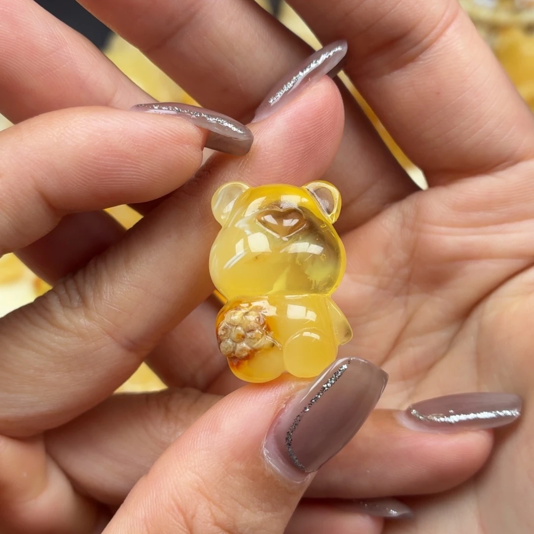 裸石琥珀未镶嵌蜜蜡