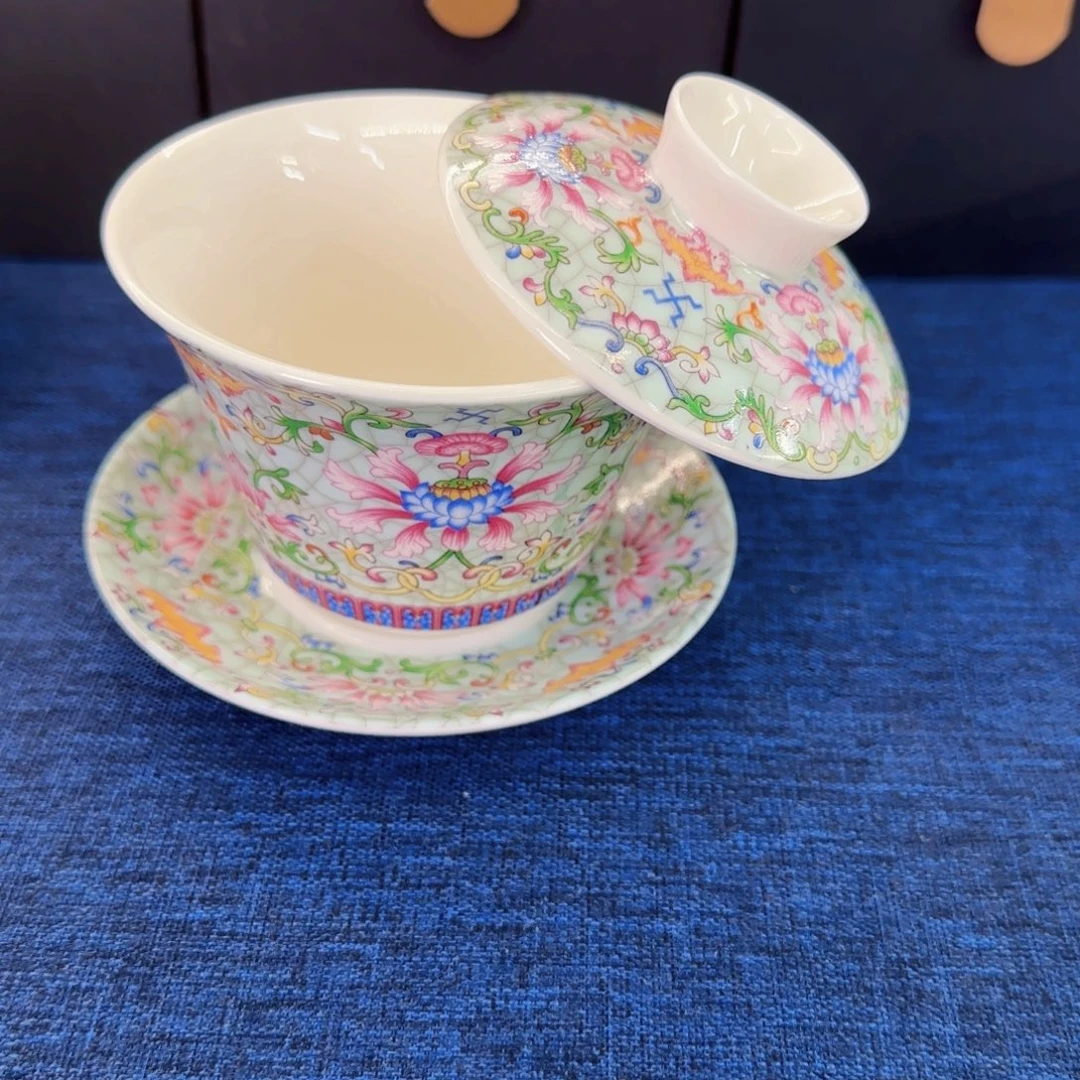 这些盖碗真好看！！！