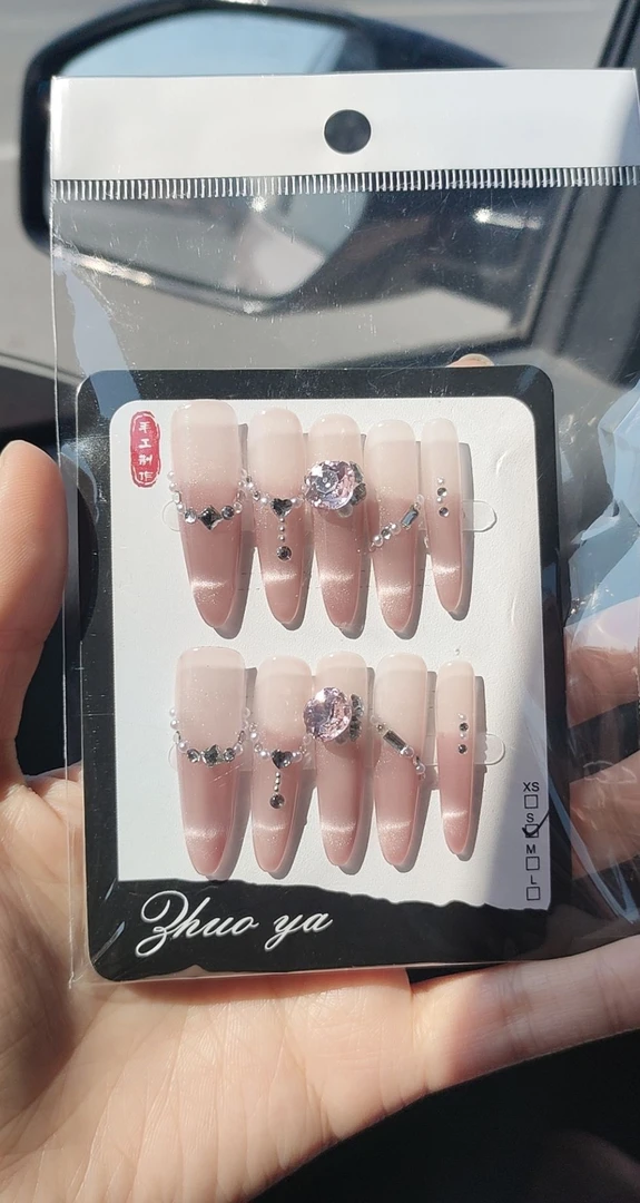 纯手工穿戴甲2025新款美甲，三单包邮，微瑕NO退NO换介意慎拍