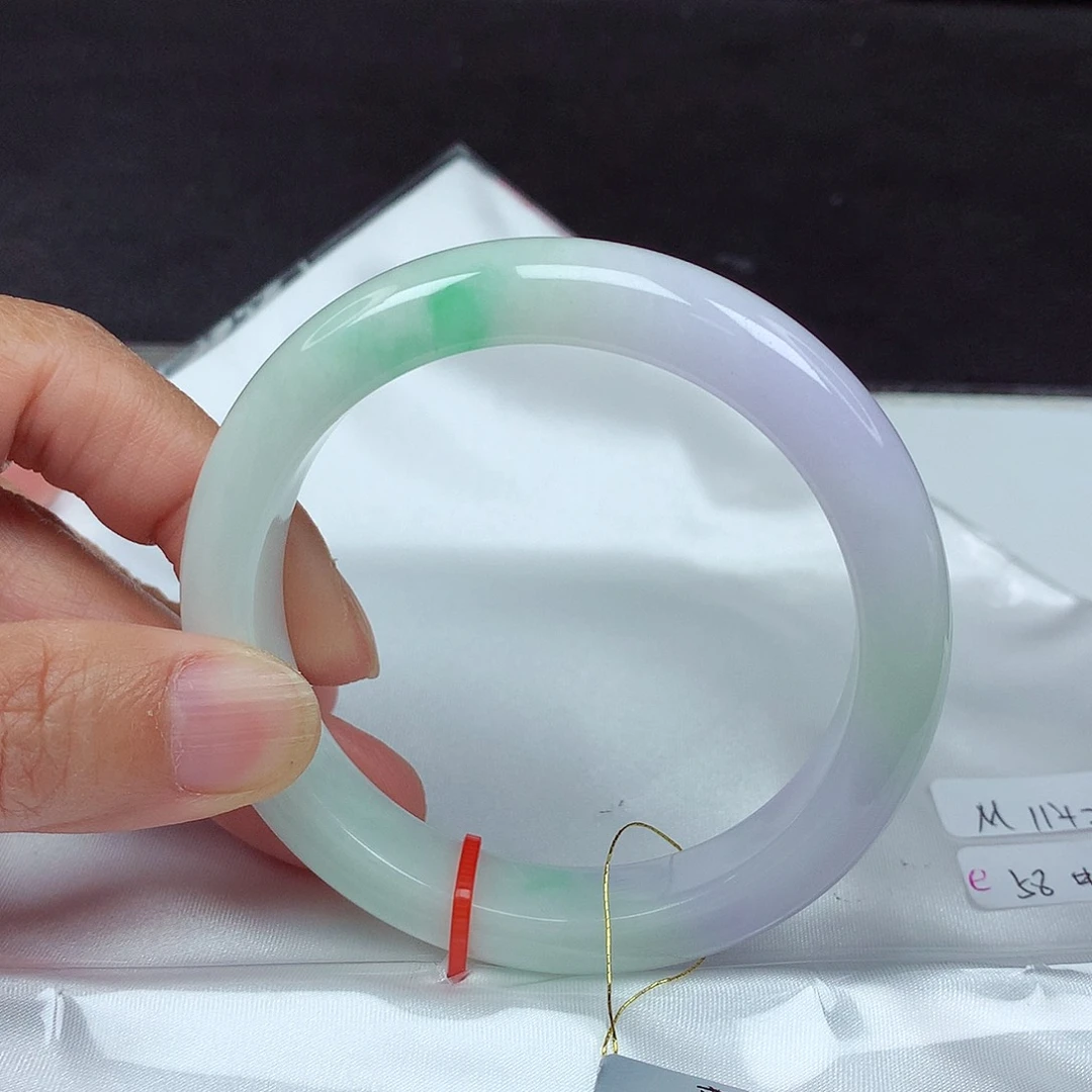 未镶嵌手镯翡翠58圈4267