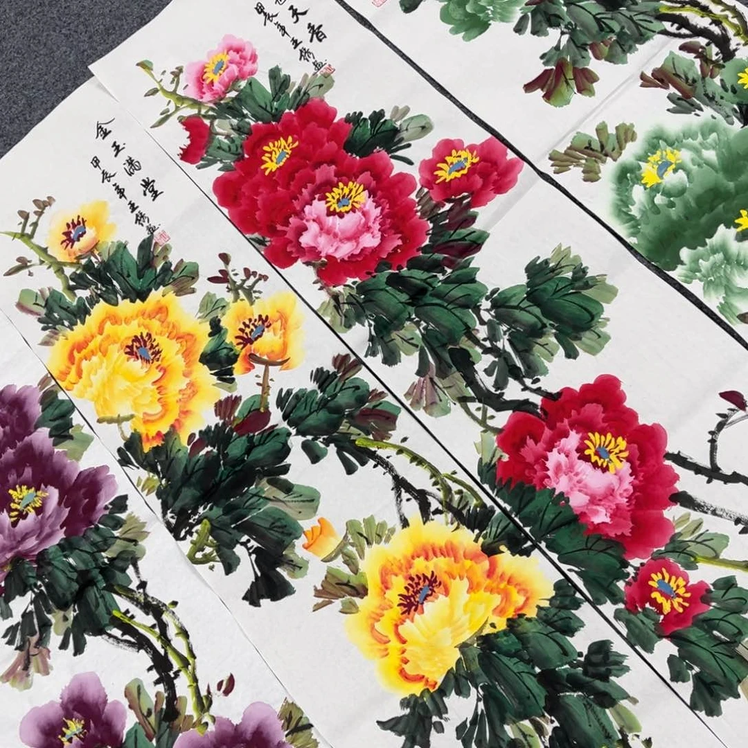 国画我的小伙伴们都