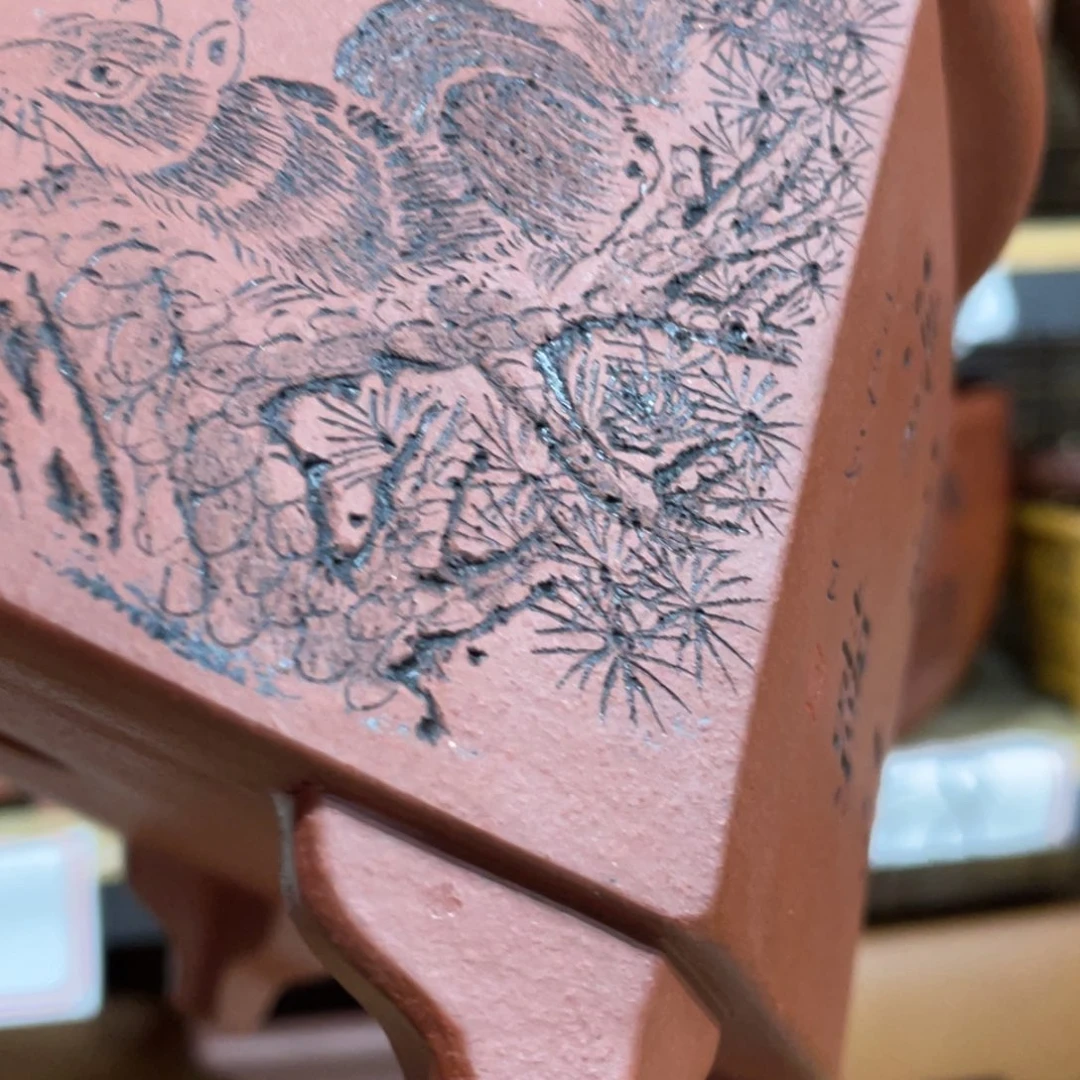 山****紫砂花盆紫砂花盆在这里