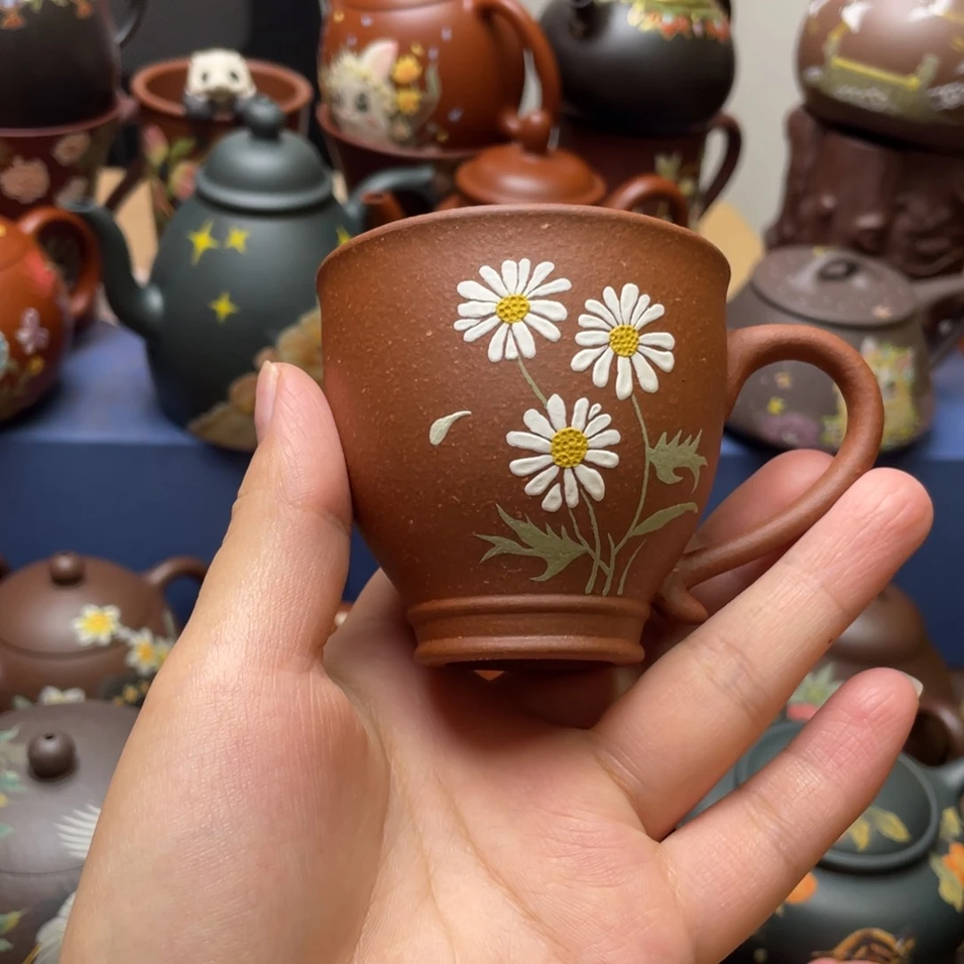 茶杯紫泥紫砂主人杯100cc