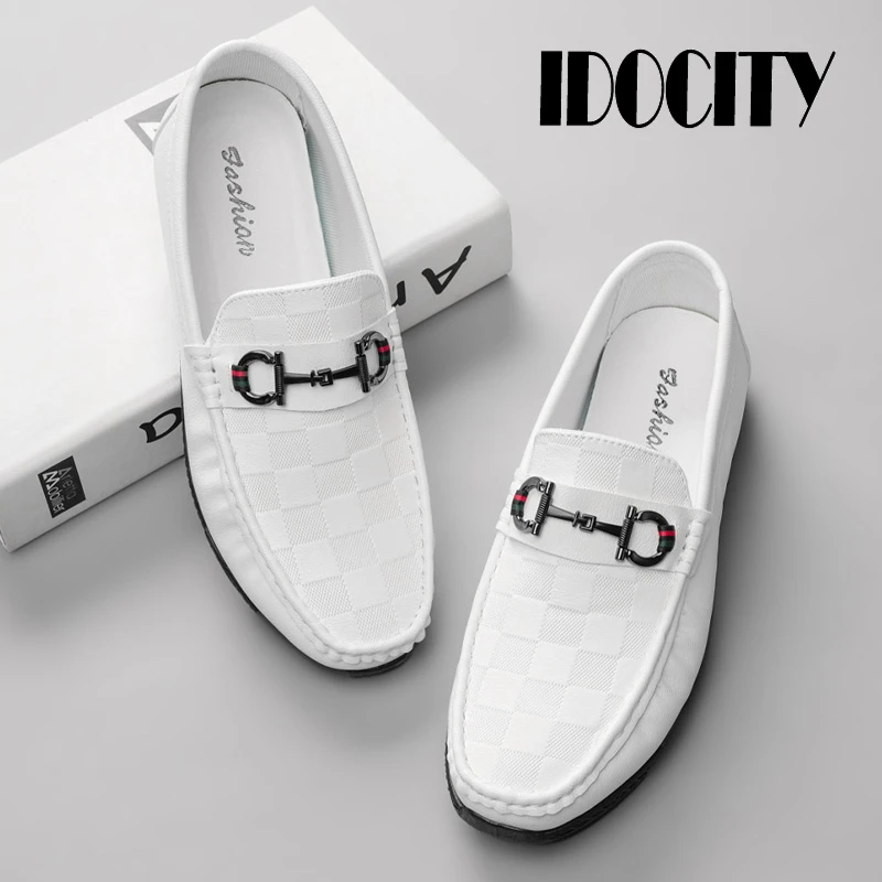 男士时尚驾车豆豆鞋男高档轻便商务休闲皮鞋时尚英伦乐福鞋一脚蹬