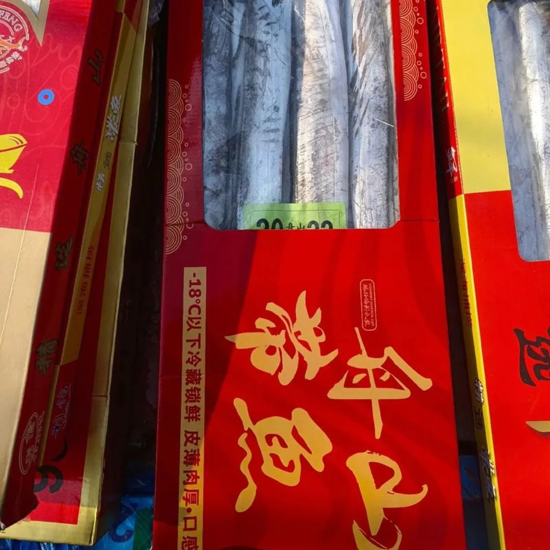 舟山小眼速冻带鱼，11箱带鱼同城送