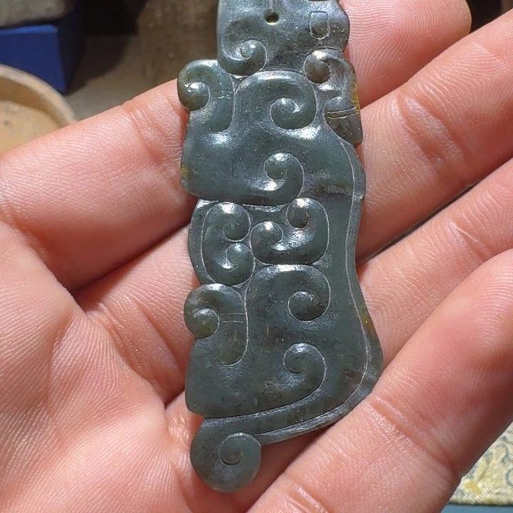 和田玉（糖玉）颈饰未镶嵌用****4