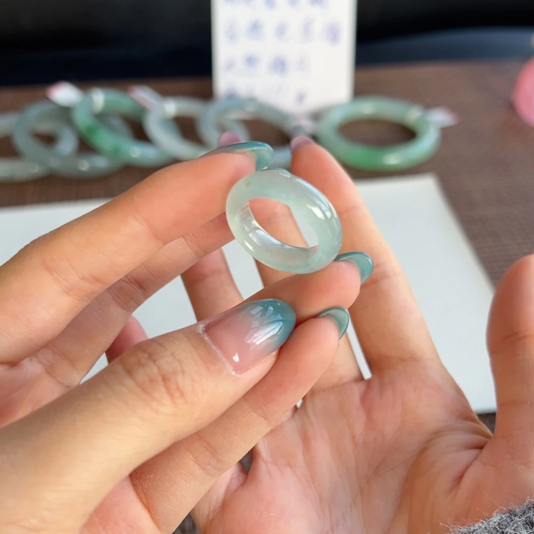 翡翠未镶嵌戒圈183号买断12