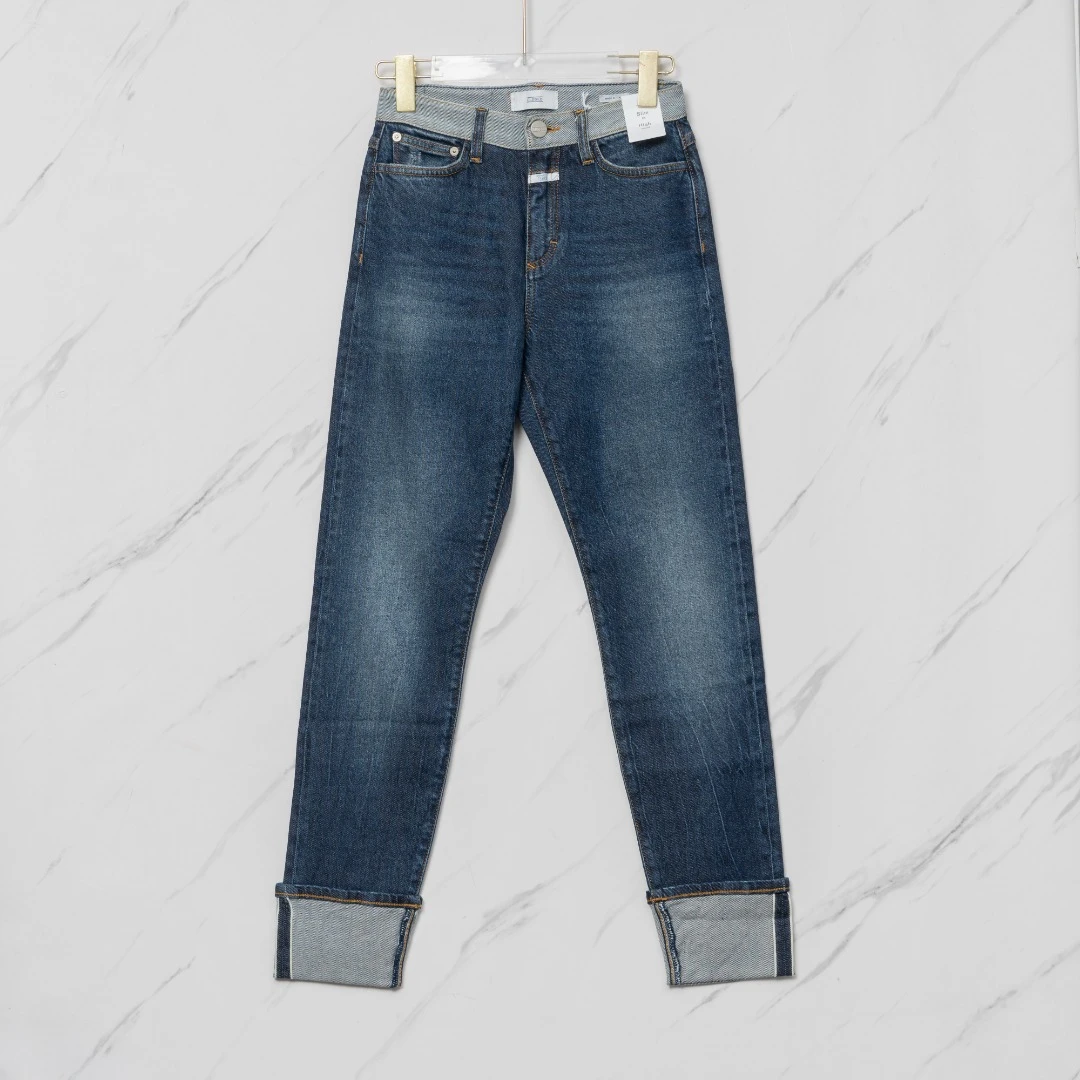 全新未使用  【瑞池女装】CLOSED女士卷边牛仔裤CLGP00012