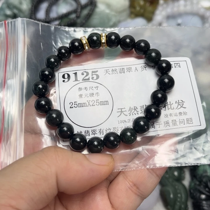 翡翠未镶嵌吊坠(不含链)9125