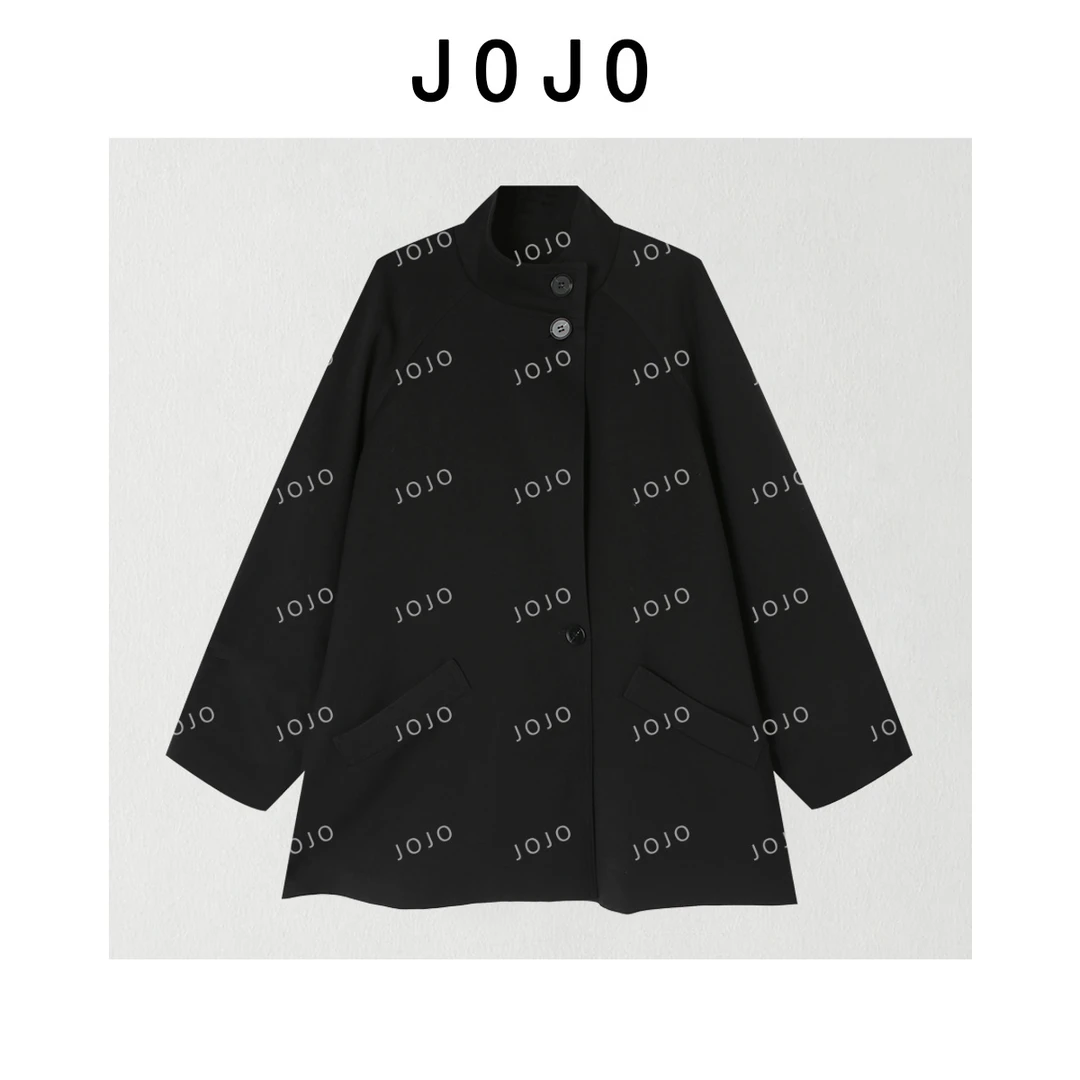 玖了个玖 2025新款【贵感松弛】极简风经典款显瘦百搭风衣2508C4807