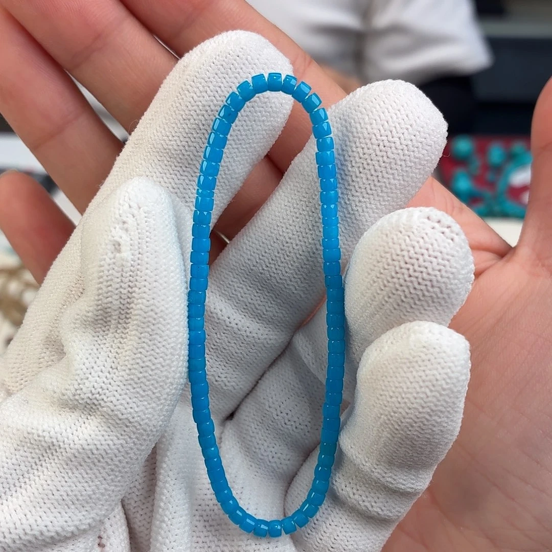 绿松石未镶嵌配饰3mm