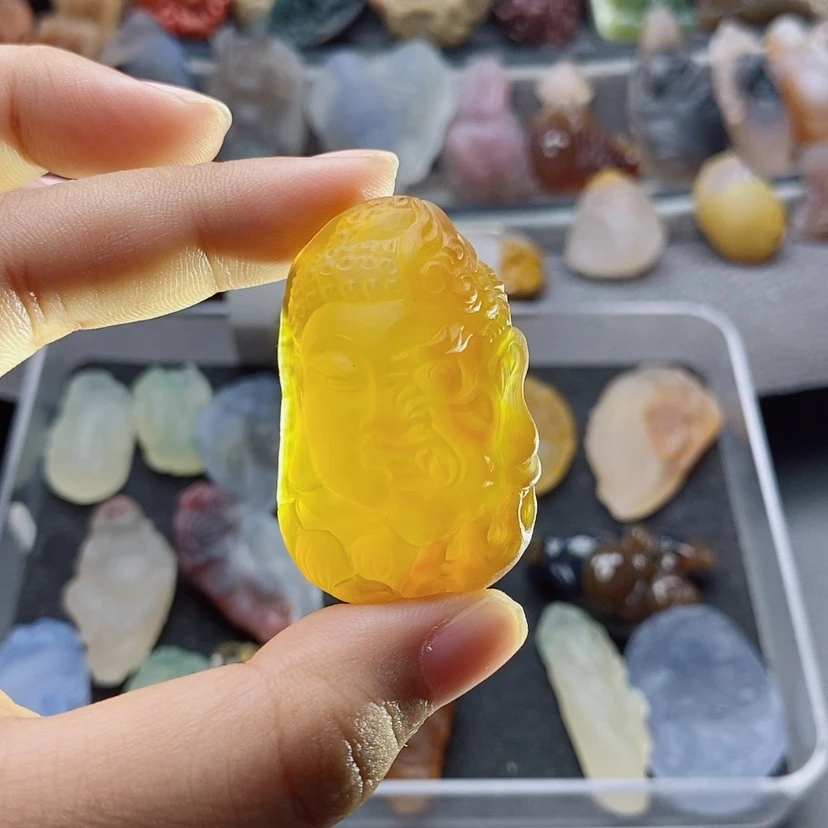 【闪购商品】未镶嵌吊坠定制玛瑙
