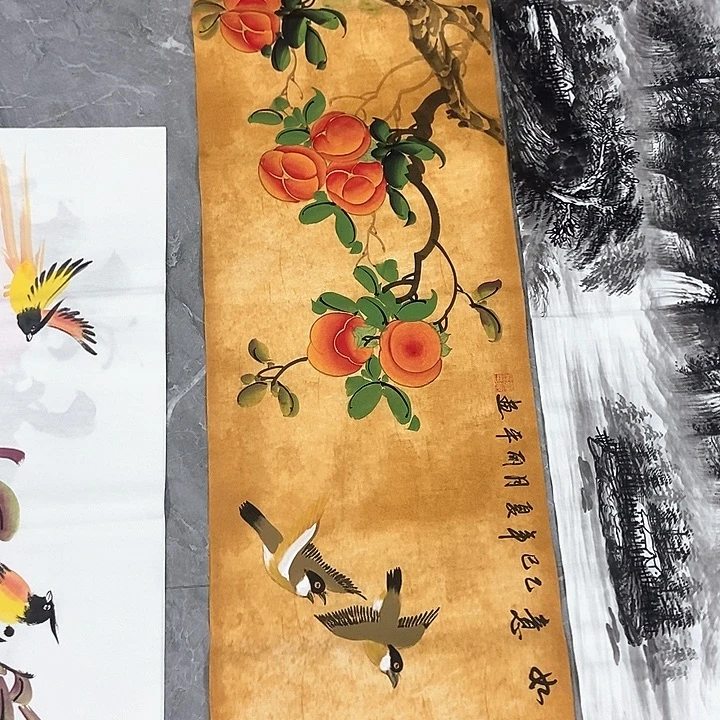 小周画廊的直播间