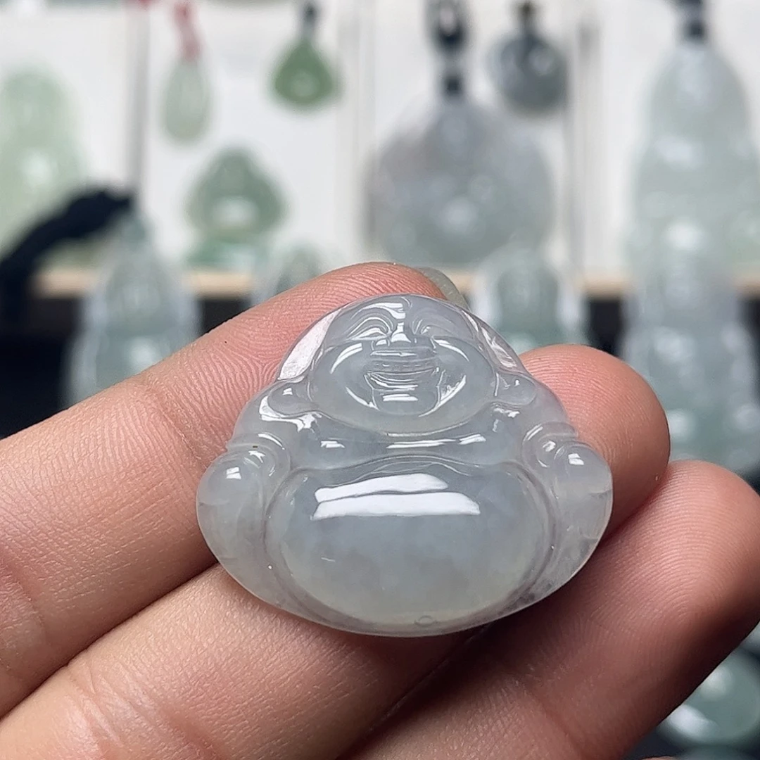 翡翠未镶嵌颈饰缅甸天然翡翠