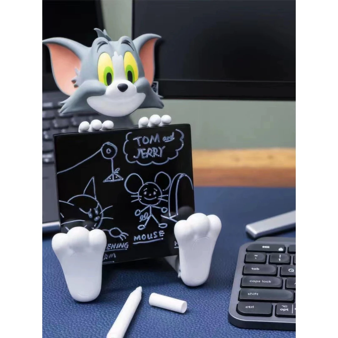 正版soapstudio猫和老鼠便签架黑板办公桌面手办汤姆杰瑞磁吸摆件
