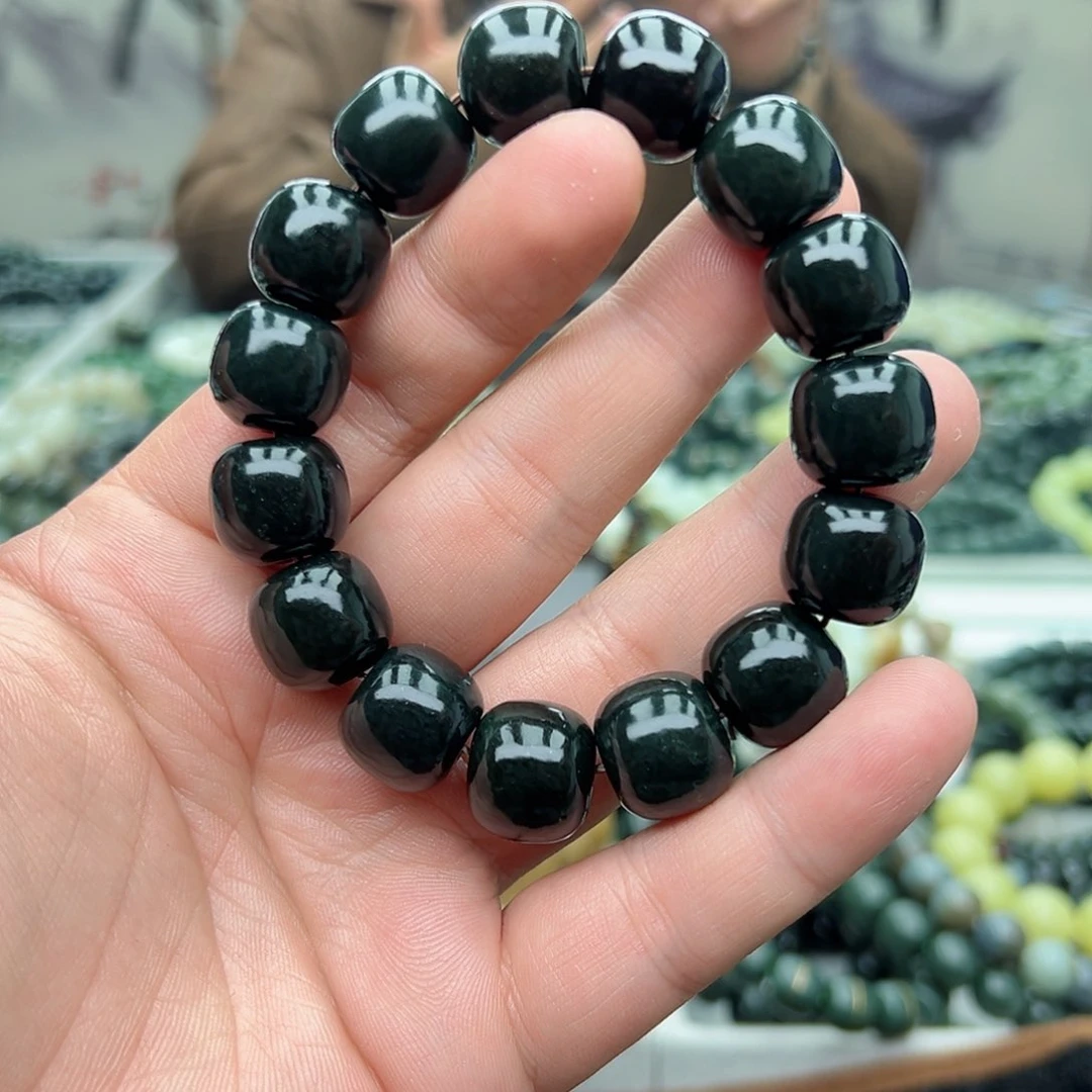 和田玉手串未镶嵌