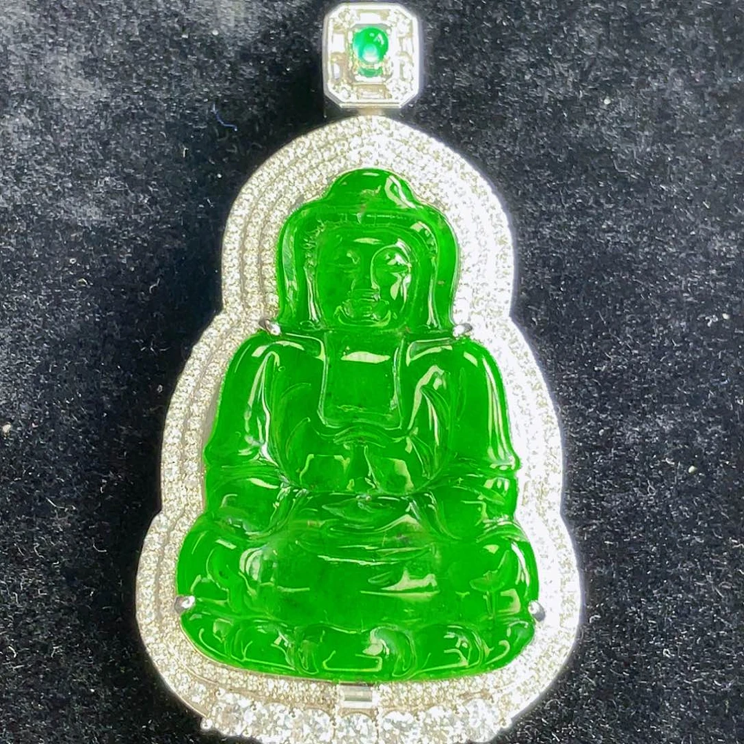 翡翠吊坠(不含链)未镶嵌