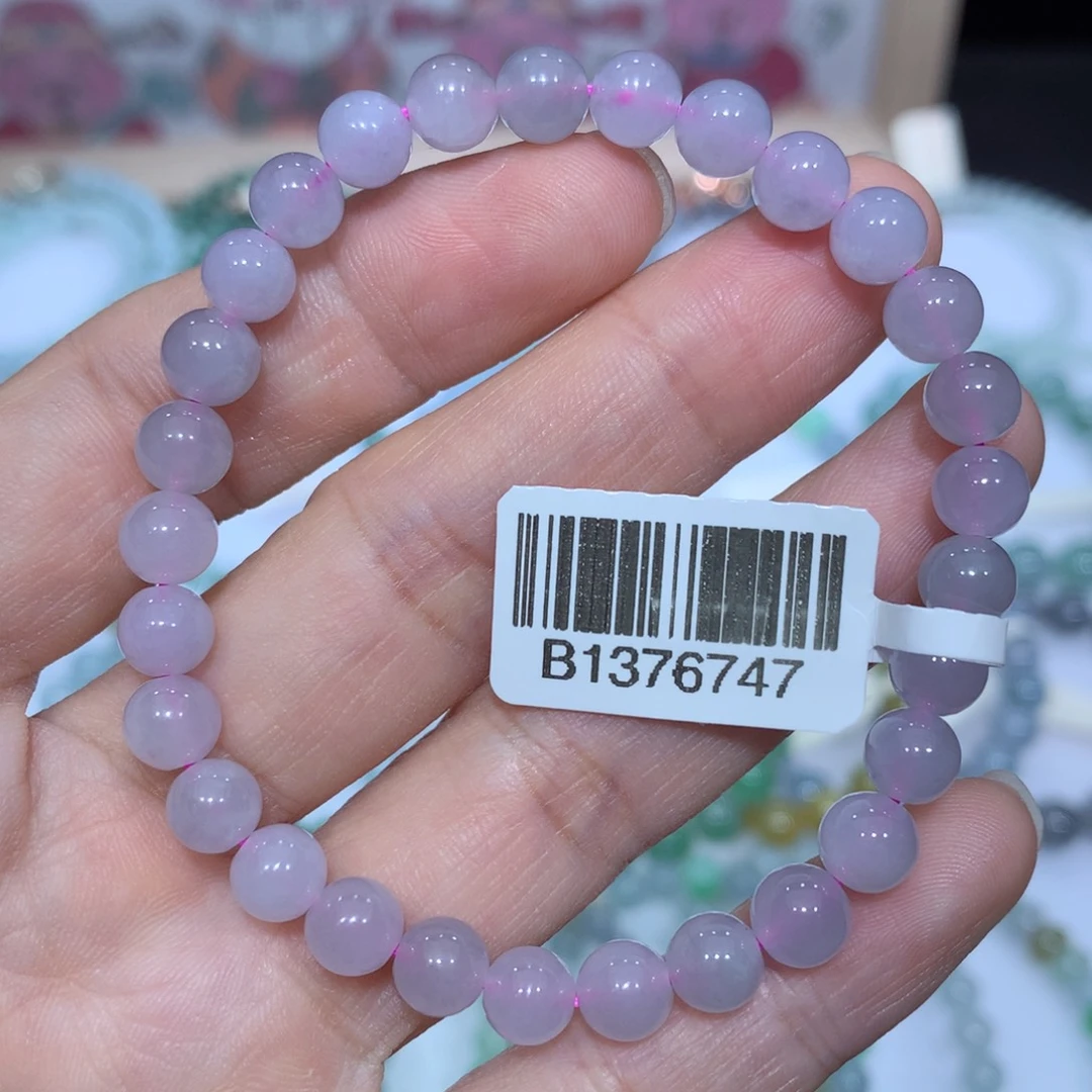 翡翠未镶嵌手链天然