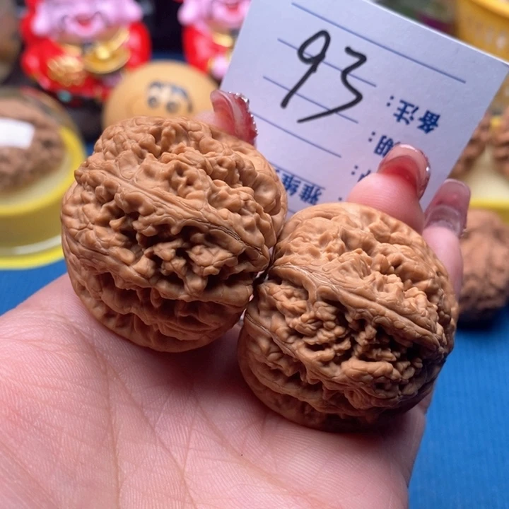 文玩核桃把件93号40全品粗筋