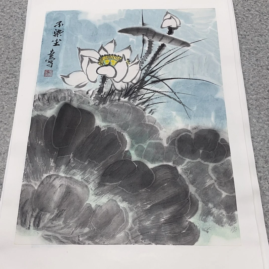 国画1.4平尺国画作品