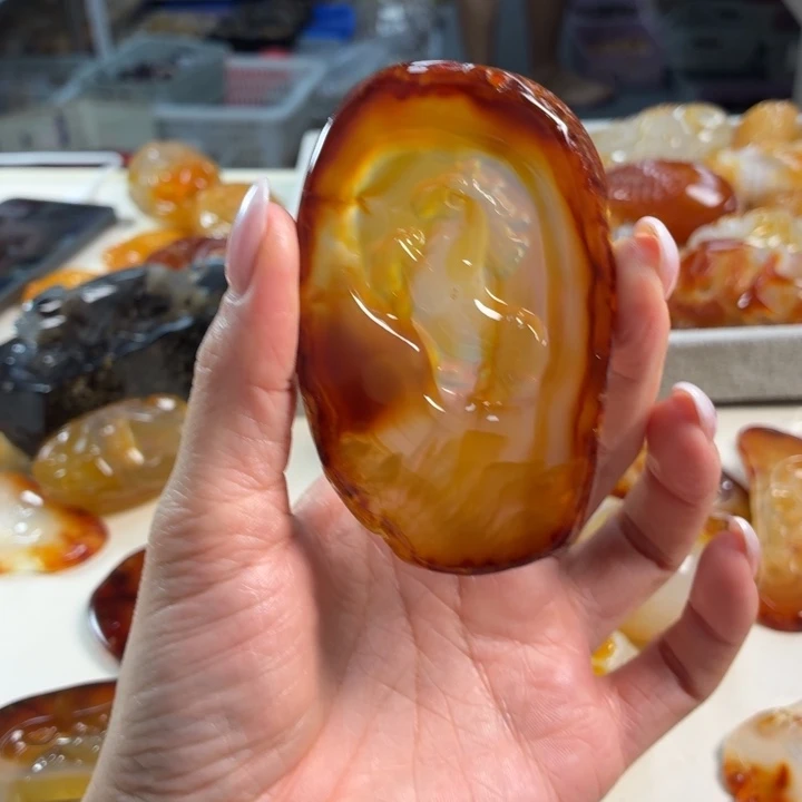 玛瑙/玉髓吊坠(不含链)未镶嵌