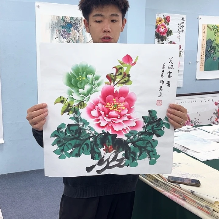 国画纯手绘国画作品大放漏