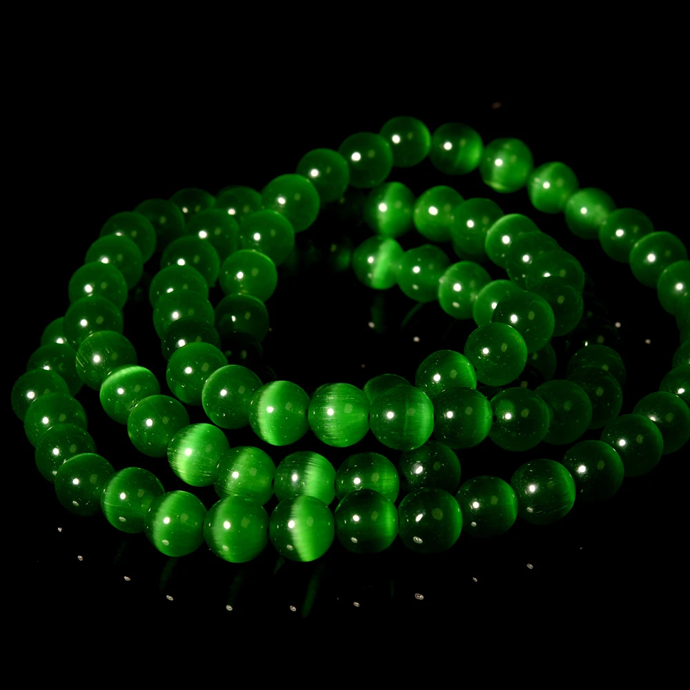 工厂清货俄碧猫眼手串012