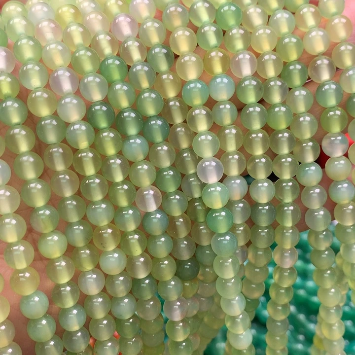 石英质玉未镶嵌颈饰6mm一条