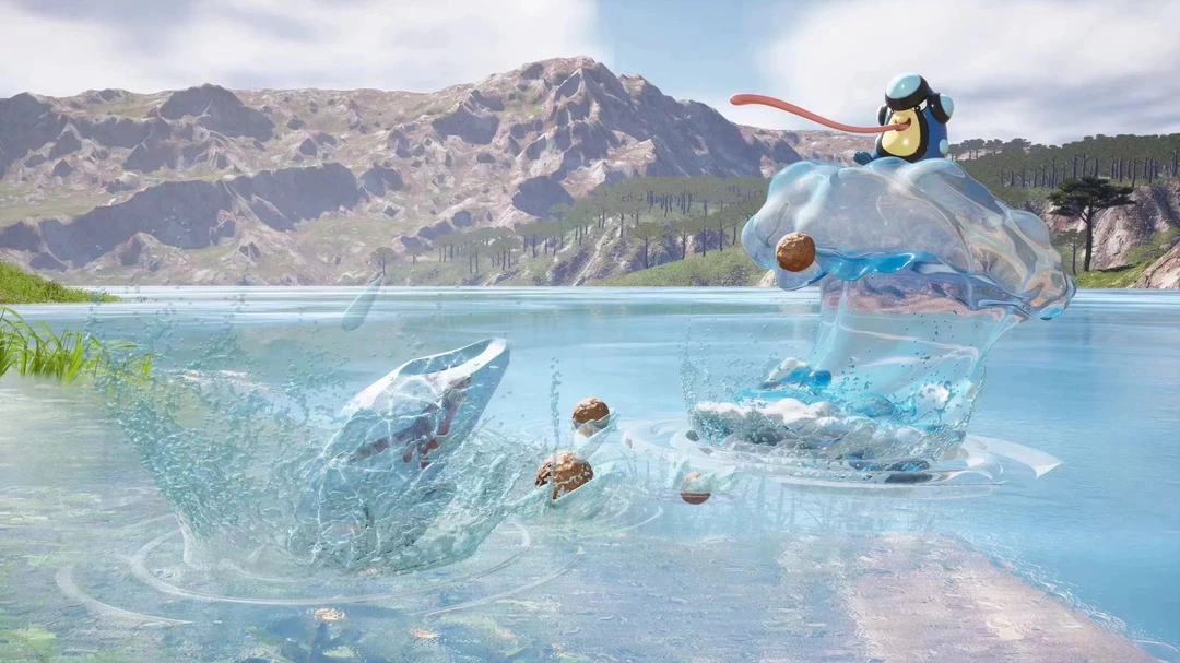 《原膜树脂手办》 TS工作室小智阵容-泳圈鼬/蓝蟾蜍