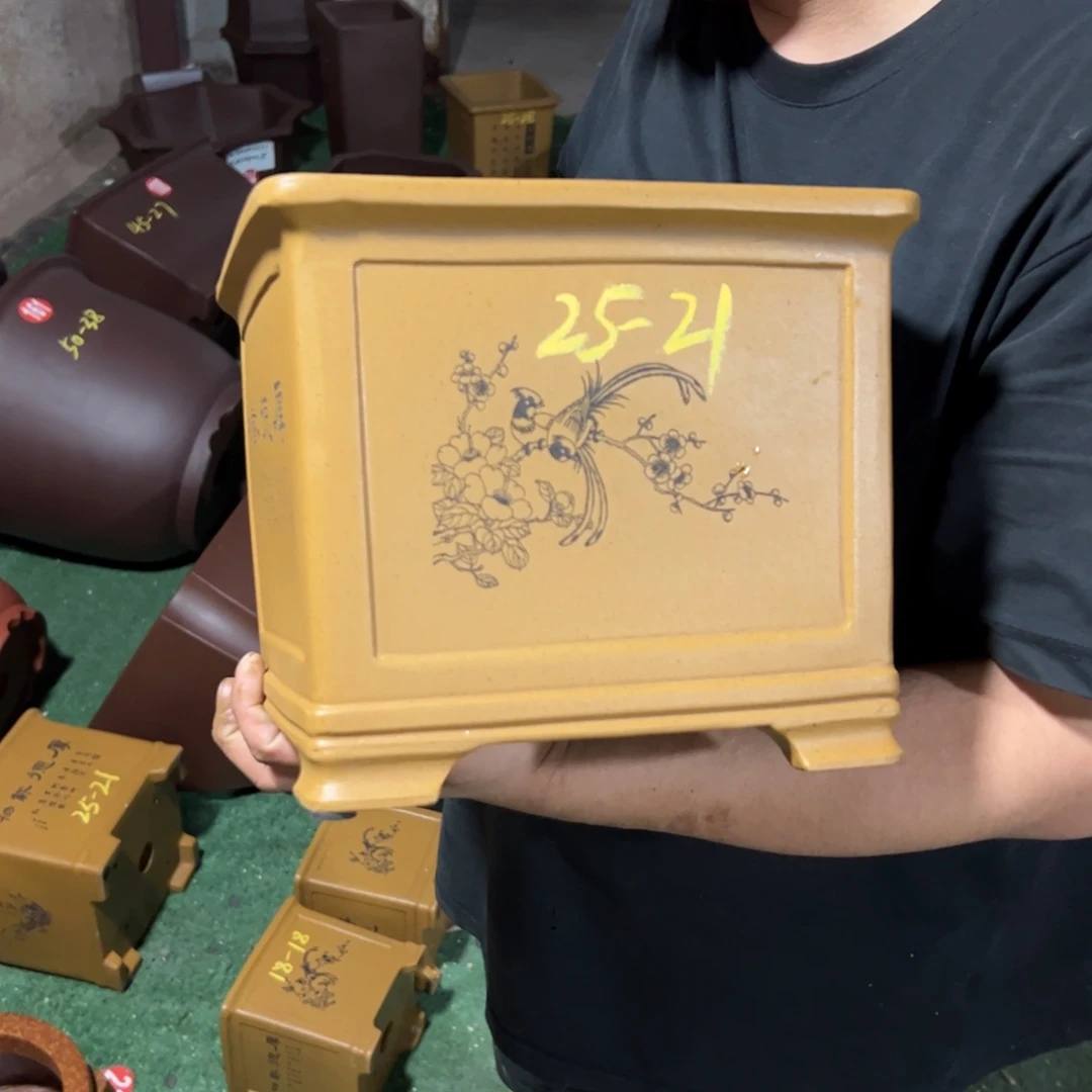 紫砂花盆紫砂茶具